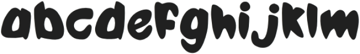 BOWL Regular otf (400) Font LOWERCASE