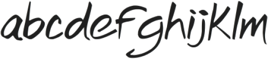 BoardWrite Light ttf (300) Font LOWERCASE