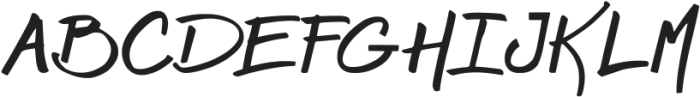 BoardWrite ttf (400) Font UPPERCASE