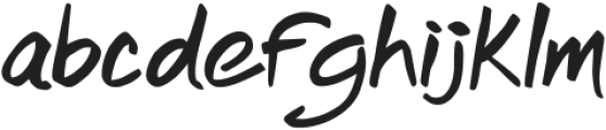 BoardWrite ttf (400) Font LOWERCASE