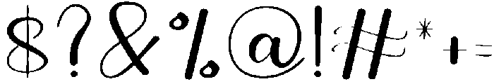 Boarding Regular otf (400) Font OTHER CHARS
