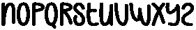 Boarding School Regular otf (400) Font LOWERCASE