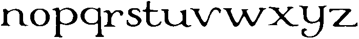 BoatHouse Regular otf (400) Font LOWERCASE