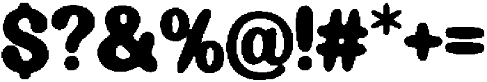 Bobba Boots Regular otf (400) Font OTHER CHARS