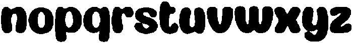 Bobba Boots Regular otf (400) Font LOWERCASE