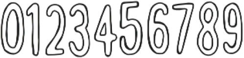 Bobby Jones Soft Condensed Outline otf (400) Font OTHER CHARS