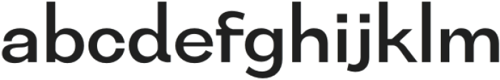 Bocfer Medium otf (500) Font LOWERCASE