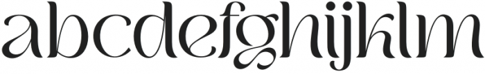 Bochan Serif Alternate otf (400) Font LOWERCASE