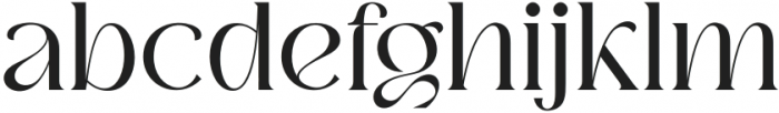 Bochan Serif Regular otf (400) Font LOWERCASE