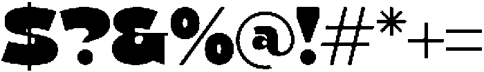 Bocktail otf (400) Font OTHER CHARS