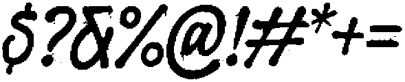 Bodark Spray otf (400) Font OTHER CHARS
