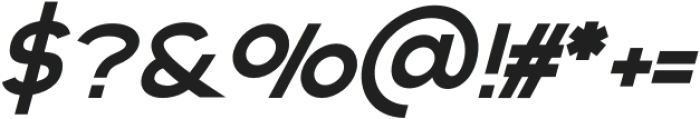 Boddrex Regular Italic otf (400) Font OTHER CHARS