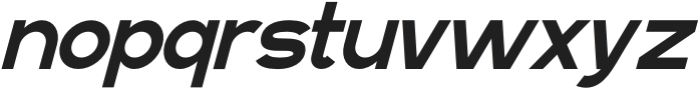 Boddrex Regular Italic otf (400) Font LOWERCASE