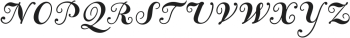 Bodoni Terracina Bold Italic otf (700) Font UPPERCASE