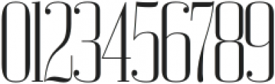 Bodoni Z37 L Compressed Light otf (300) Font OTHER CHARS