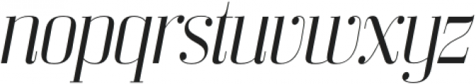 Bodoni Z37 L Light Italic otf (300) Font LOWERCASE