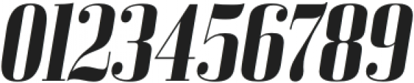Bodoni Z37 M Condensed Bold Italic otf (700) Font OTHER CHARS