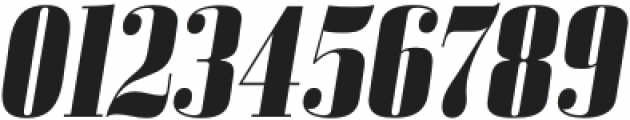 Bodoni Z37 M Condensed Heavy Italic otf (800) Font OTHER CHARS