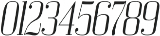 Bodoni Z37 M Condensed Light Italic otf (300) Font OTHER CHARS