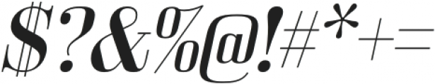 Bodoni Z37 M Extended Italic otf (400) Font OTHER CHARS