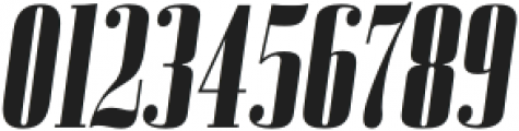 Bodoni Z37 S Compressed Heavy Italic otf (800) Font OTHER CHARS