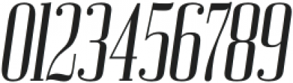 Bodoni Z37 S Compressed Italic otf (400) Font OTHER CHARS