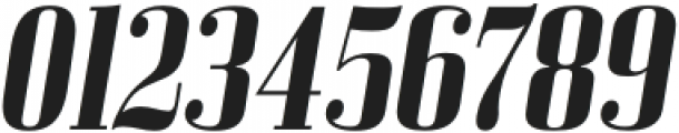 Bodoni Z37 S Condensed Bold Italic otf (700) Font OTHER CHARS