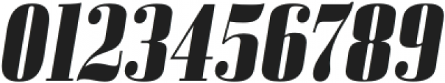 Bodoni Z37 S Condensed Heavy Italic otf (800) Font OTHER CHARS