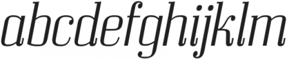 Bodoni Z37 S Light Italic otf (300) Font LOWERCASE