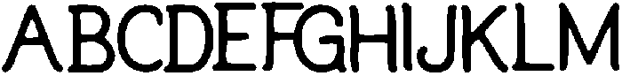 Boduzu ttf (400) Font UPPERCASE