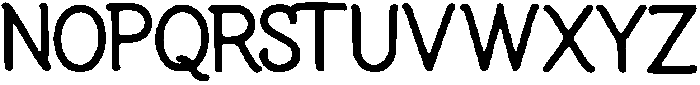 Boduzu ttf (400) Font UPPERCASE
