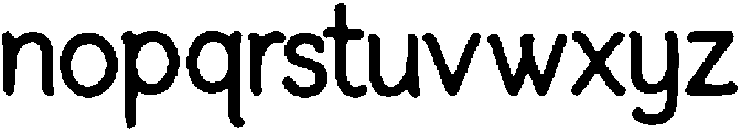 Boduzu ttf (400) Font LOWERCASE