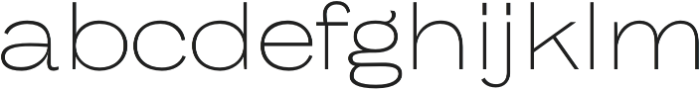Body Grotesque Large Light otf (300) Font LOWERCASE