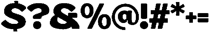 Boer Food Regular otf (400) Font OTHER CHARS