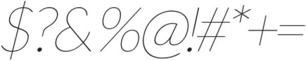 BogArt Deco V1 Italic otf (400) Font OTHER CHARS