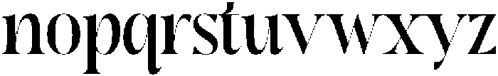 Bogalet otf (400) Font LOWERCASE