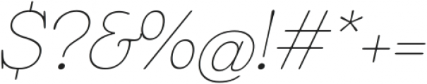 Bogart Variable Italic ttf (400) Font OTHER CHARS