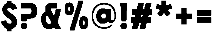 Bogita Mono Black otf (900) Font OTHER CHARS