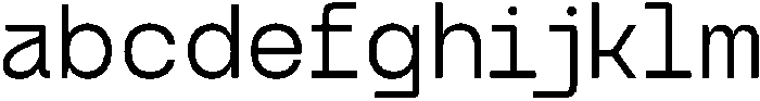 Bogita Mono Regular otf (400) FONT
