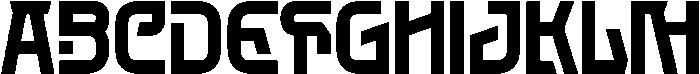 Bogra Regular otf (400) Font UPPERCASE