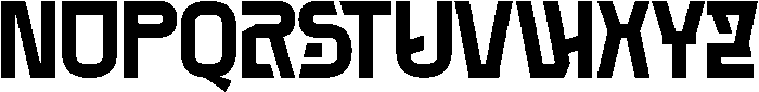 Bogra Regular otf (400) Font UPPERCASE
