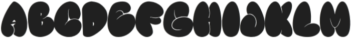 BoguBoguRegular otf (400) Font UPPERCASE