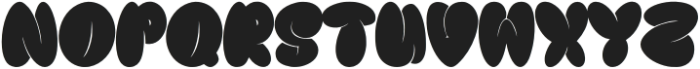 BoguBoguRegular otf (400) Font UPPERCASE