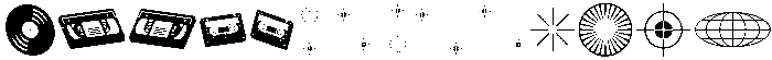 Bogus Icons otf (400) Font LOWERCASE