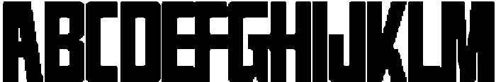 Bohemia Regular otf (400) Font UPPERCASE