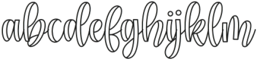 Bohemik Outline otf (400) FONT
