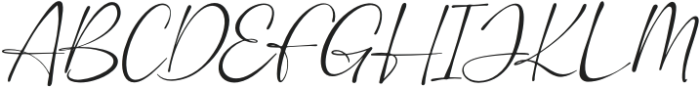 Bohemiya Felmirah Italic otf (400) Font UPPERCASE
