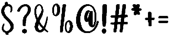 Boho Black Regular otf (900) Font OTHER CHARS