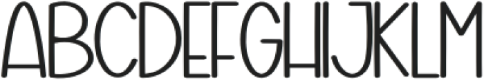 Boho Daddy Regular otf (400) Font UPPERCASE