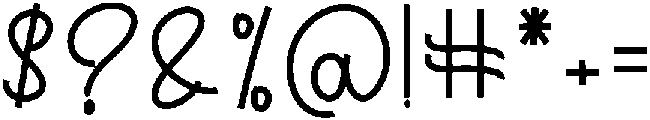 Boho Home Regular otf (400) Font OTHER CHARS